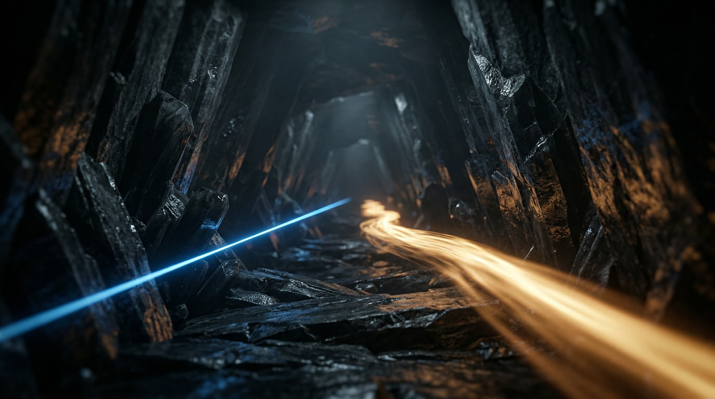 Two parallel streams of light — precision and resilience converging